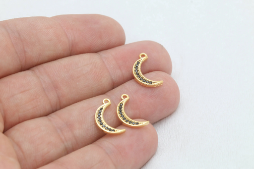 Shiny Gold Moon