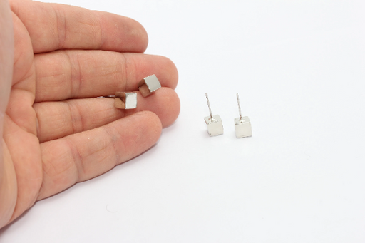 Cube Stud Earrings