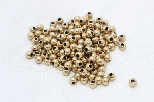 4mm Bronze Spacer Beads , Bead Connector, Beadspacers BDS5