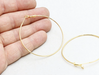 Wire Hoop Earrings