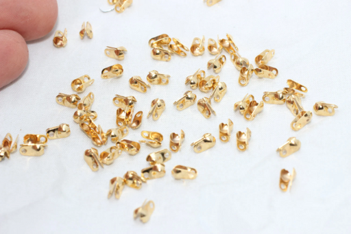 Shiny Gold Plated 2mm Ball Chain