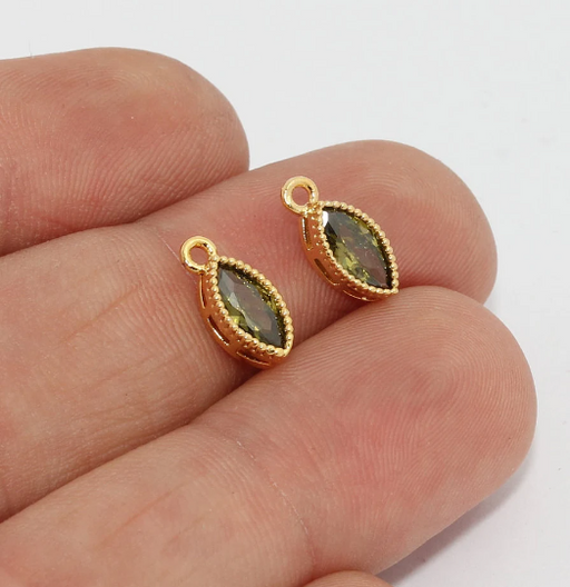 Gold Drop Charms