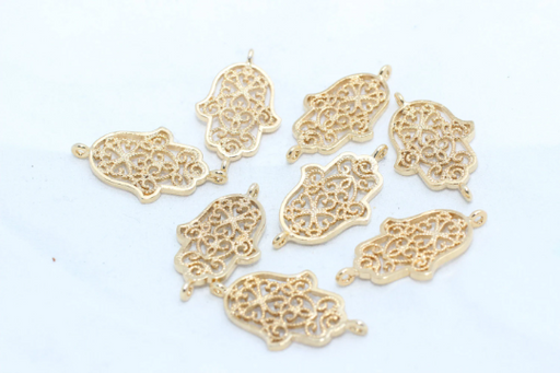 Brass Hamsa Charms