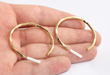 Hoop Earrings, Hoop, Gold