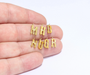 Brass Letters