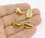 Brass Ribbon Crimps