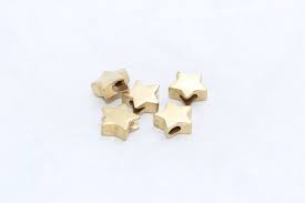 Brass Star Beads