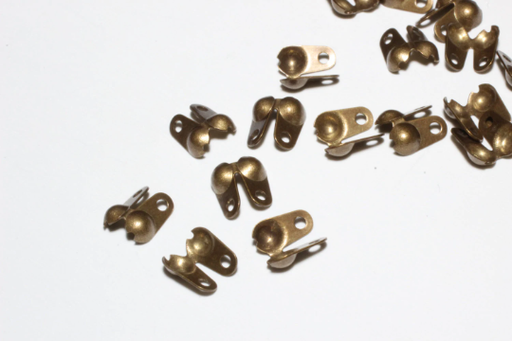 Bronze Ball Chain Crimps