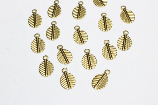 Brass Drop Charms