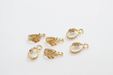 Brass Leaf Pendant Bail