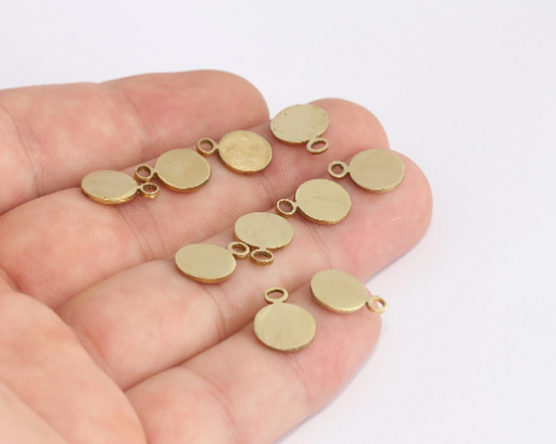 Brass Coin Charms