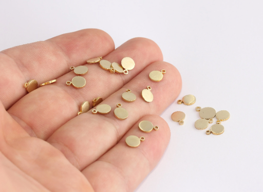 Brass Coin Charms