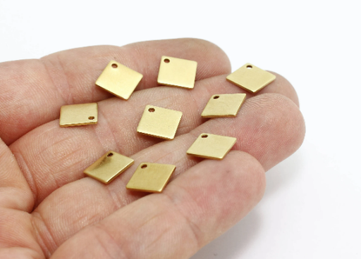 Brass Square Blank