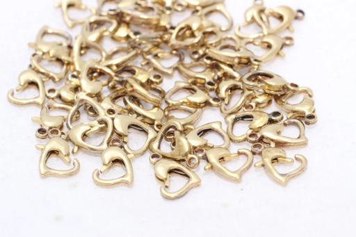 Brass Lobster Clasps