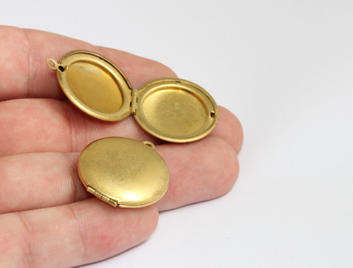 Brass Locket Frame
